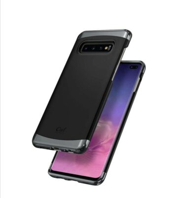 Für Galaxy S10 Plus Hülle Ciel [Colene] Schwarz Slim Schutzhülle Case