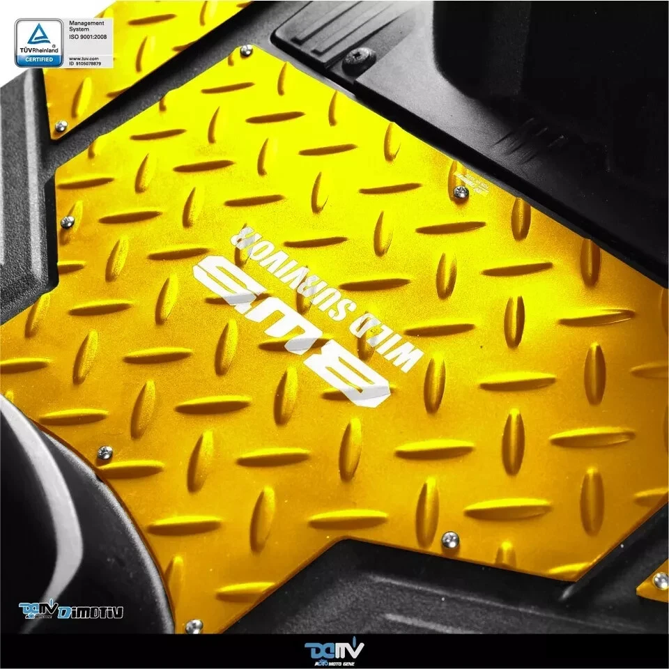 Almohadilla de pie antideslizante antiarañazos de aleación de aluminio para Yamaha Zuma 125 2022-2025 Foto 4 de 4