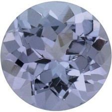 Natural Fine Lilac Violet Tanzanite - Round - Tanzania - A Grade