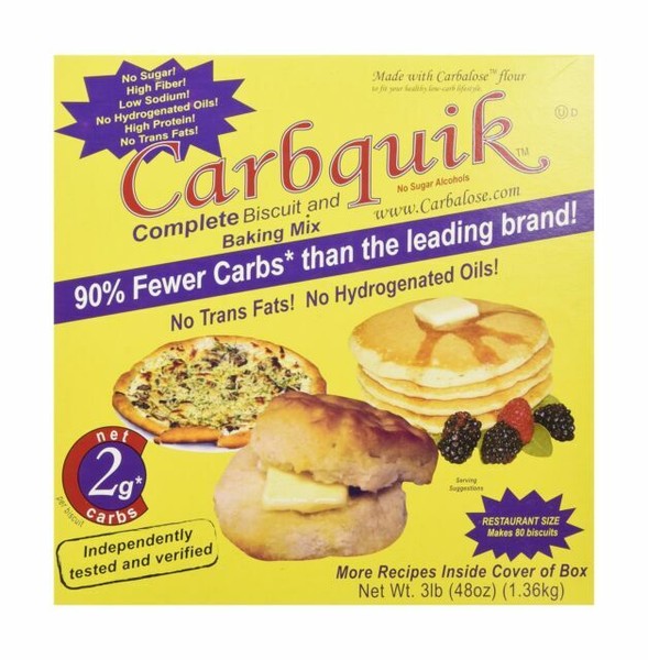 Carbquik Baking Biscuit Mix 48oz, 3lb Box for sale online eBay