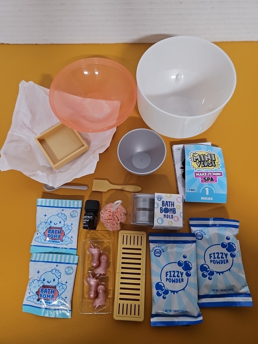 Miniverse Make it Mini Spa Grapefruit Bath Bomb Set Series 1 | eBay