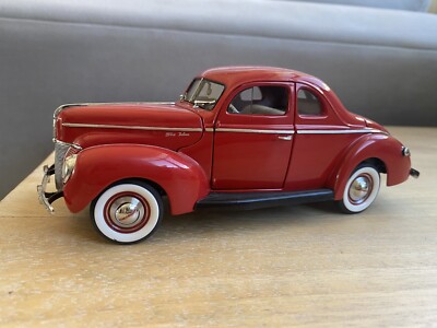 1940 Ford Deluxe Coupe Danbury Mint In Box With Title And Info Sheet