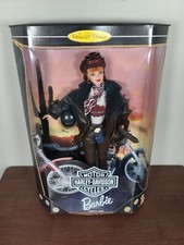 1998 Harley Davidson Barbie NRFB Black Leather Second In A Series