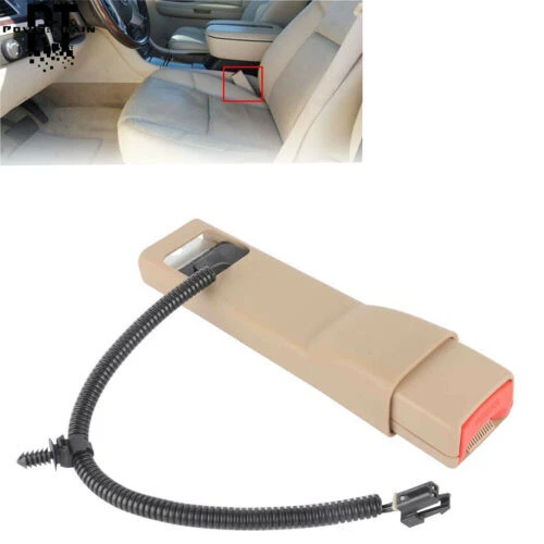 19121538 For 2007-2013 Silverado Sierra Tahoe Yukon Driver Seat Belt Buckle Tan - Image 2 of 4