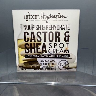 Urban Hydration Nourish & Rehydrate Castor & Shea Spot Cream Ceramides Face