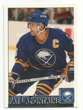 PAT LAFONTAINE 1995-96 BOWMAN CARD NEAR MINT+ CONDITION