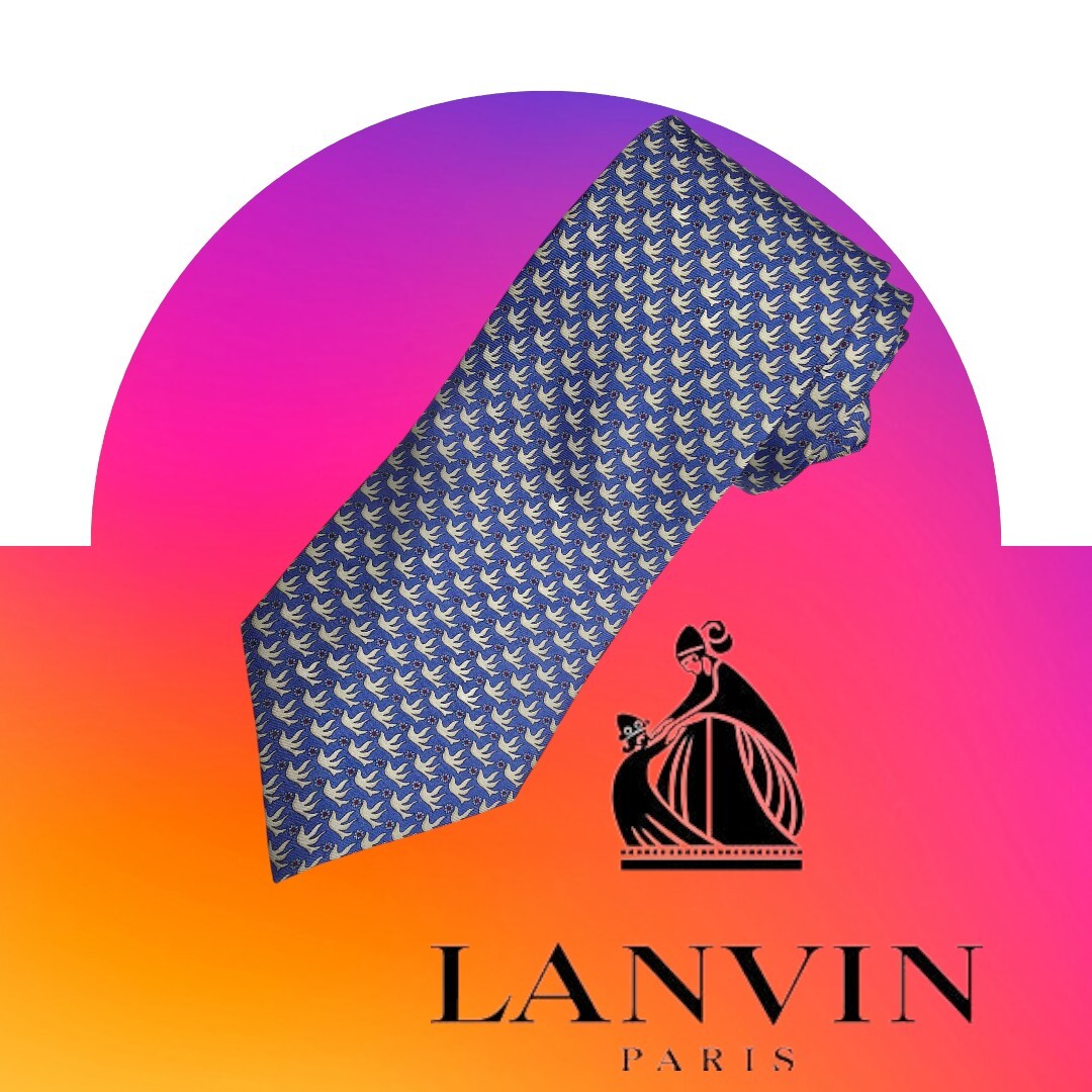 ☆LANVIN ネクタイ☆ Amazon | [Lanvin] ランバン ネクタイ メンズ 大剣幅8cm 2113-1A