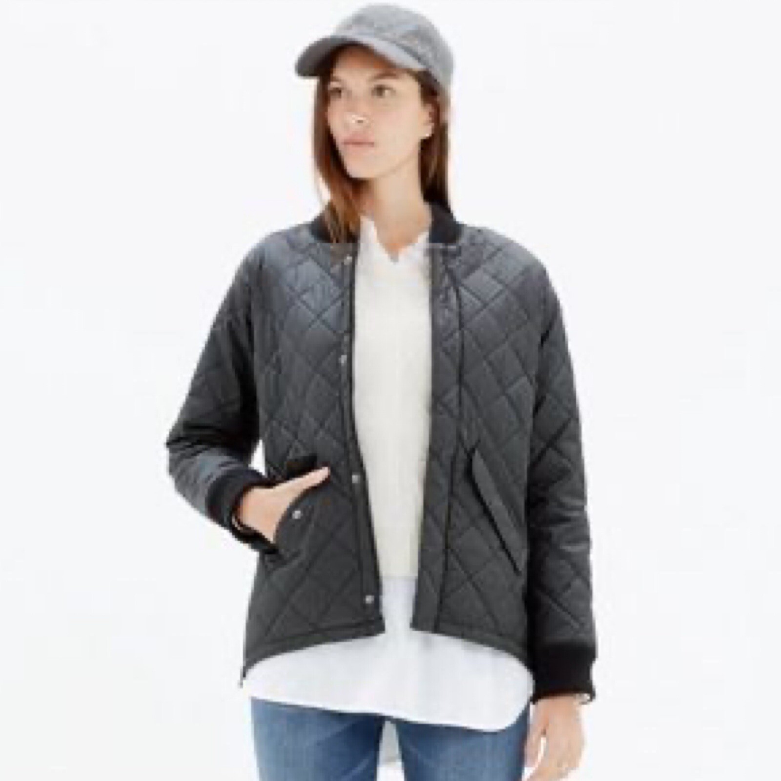 wax bomber jacket