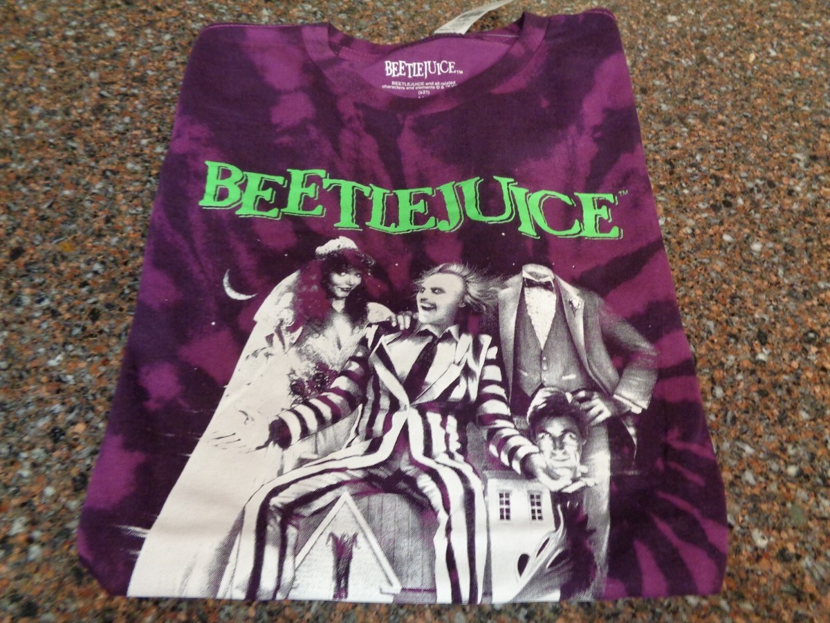 tie dye beetlejuice shirt