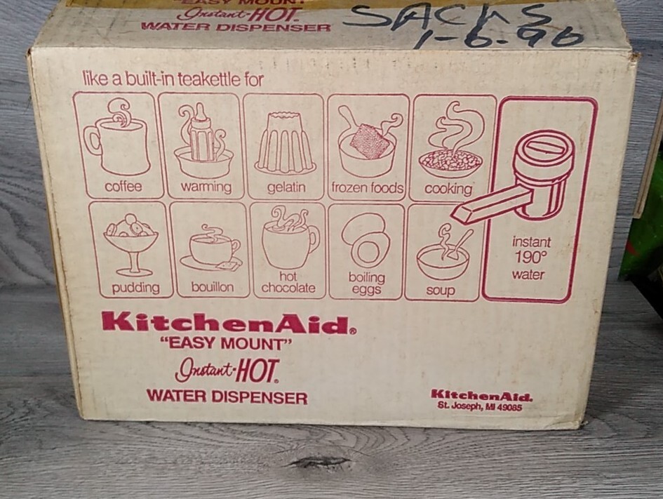 VTG KitchenAid Instant Hot Water Dispenser Easy Mount Model KIH 160 NEW