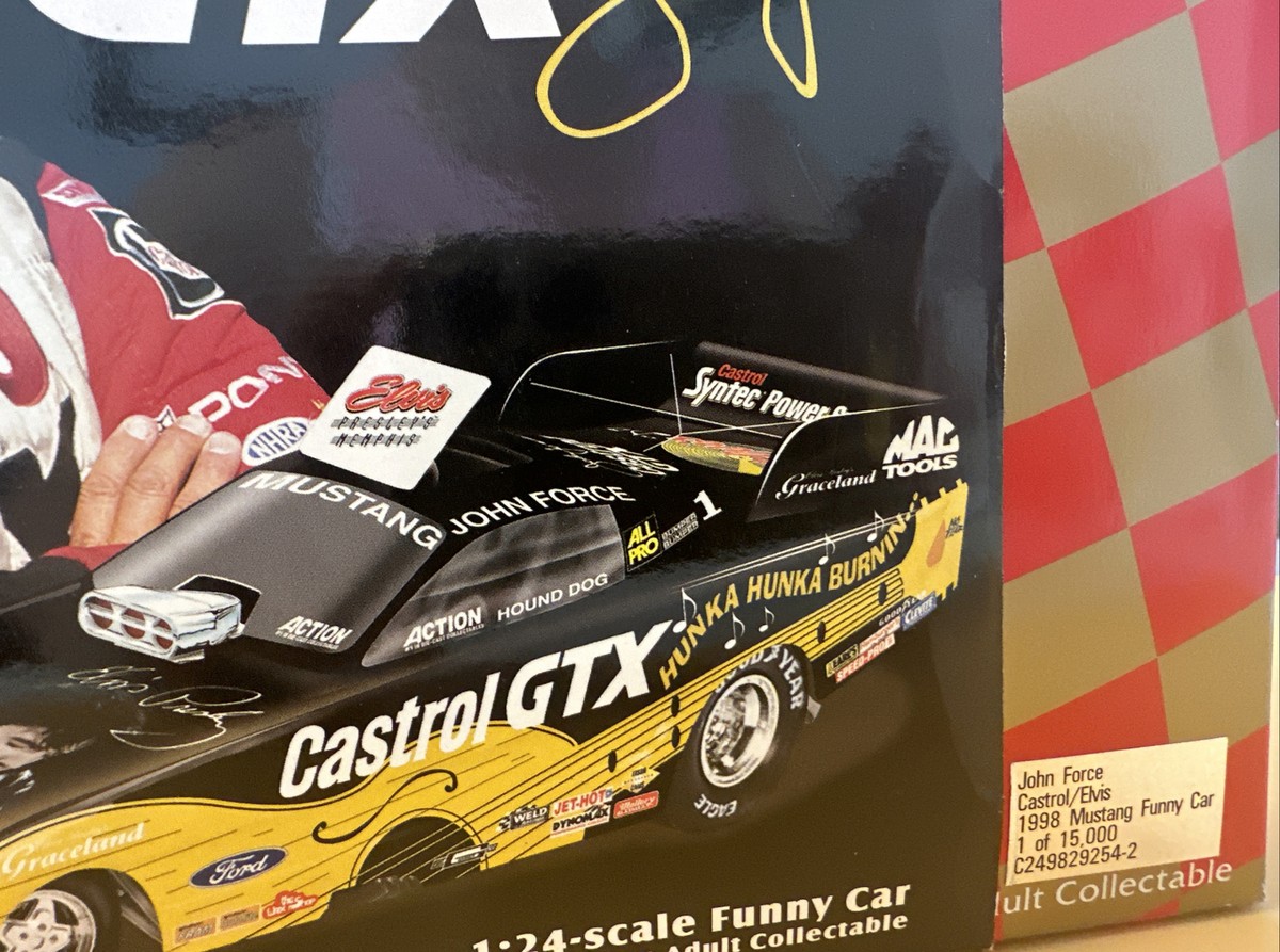 Action Racing Collectables 1:24 John Force Castrol GTX Elvis