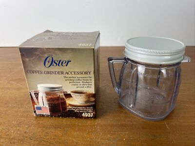 Oster Coffee Grinder Accessory for Osterizer Blender or Kitchen Center Item 4937