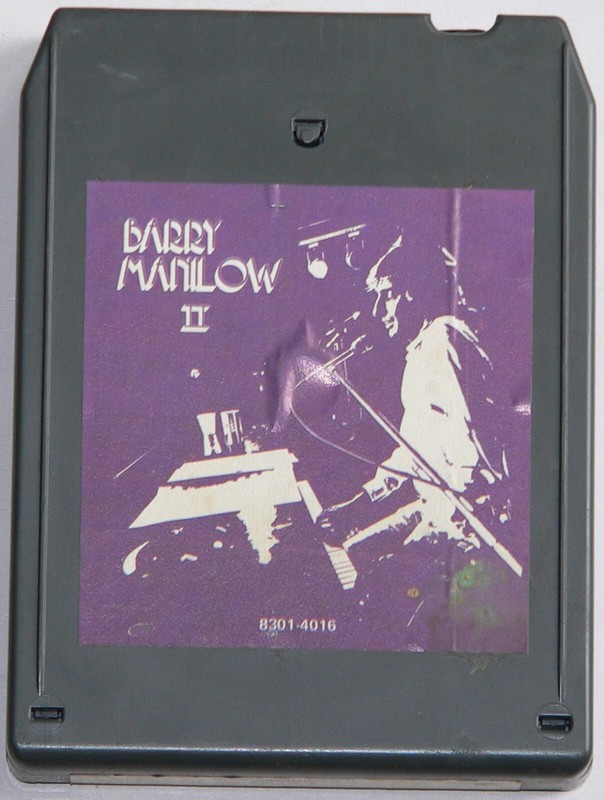 8-track / stereo 8 tape:  Barry Manilow II, by Barry Manilow, Arista 14016, 1974