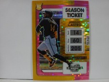 2022 Panini Chronicles Contenders Optic Pink Pulsar Rodolfo Castro #21 Rookie RC