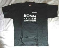 B&C T-Shirt schwarz XL Die Wochenshow "Komm ich getz im Fernsehen?" neu* 2001