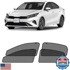 CLIM ART Magnetic Car Window Shades for Kia Forte 2019-2025   Custom-Fit Sun