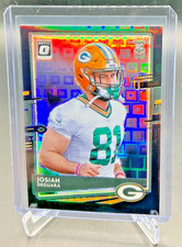 2020 Donruss Optic JOSIAH DEGUARA RC Black Pandora Prizm 08/25 #142 Packers