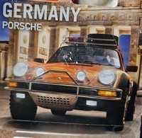Mattel Matchbox Germany Deutschland Serie Car / Auto 1985 Porsche 911 Rally Neu