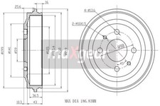 Tambour de frein Seat MALAGA
