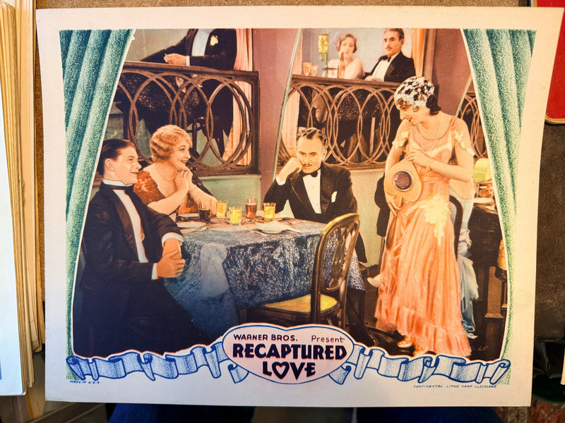 Recaptured Love !930 Warner Brothers 11x14" Lobby Belle Bennnett John Halliday