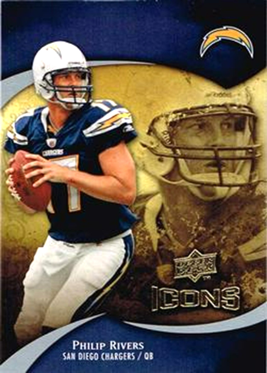 2009 Upper Deck Icons #68 Philip Rivers San Diego Chargers