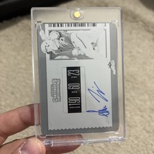 Shea Langeliers RC Auto #1/1  2019 Contenders A's Rookie Printing Plate 🔥🔥