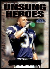 1999 Fleer Tradition Unsung Heroes Rodney Harrison San Diego Chargers #25UH