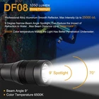 LED water Flashlight Diver Diving Light Lamp Waterproof Outdoor IP68 SecurityIng