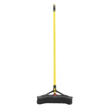 RUBBERMAID COMMERCIAL PRODUCTS 2018727 Push Broom,58 in Handle L,18 in Face 450Y