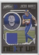 2021 Panini Playbook Next Up Jerseys Jacob Harris #NXT-JHA 05k6