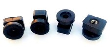 O-Trim Wheel Trim Threaded Rubber Block (Pack of 1) - Horsebox / Truck / HGV