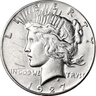 1927-P Peace Dollar - Scratches