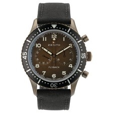 Zenith Pilot Chronometro Flyback Brown Dial B...