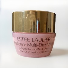 New Estee Lauder Resilience MultiEffect Night TriPeptide Face  Neck Creme .24oz