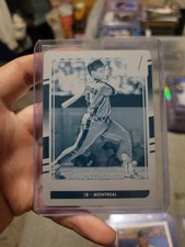 2016 andres galarraga #192 printing plate 1/1