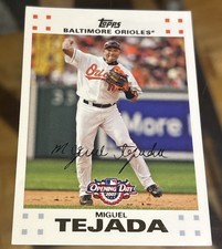Miguel Tejada 2007 Topps Opening Day #177 Baltimore Orioles Baseball Card