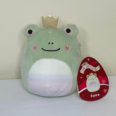 Squishmallows Fenra Frog Prince King Plush NEW Stuffed Animal Kid s Toy
