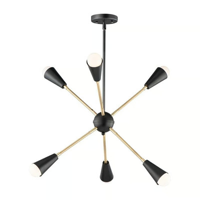 Monroe 6 - Light Dimmable Sputnik Sphere Chandelier