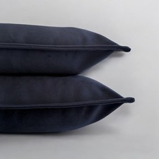 Luxury Velvet Cushion Covers Pack of 2 Pillowcases – Handmade in UK – Soft Decor