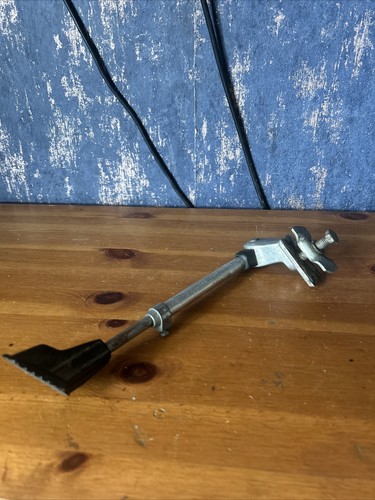 11 Inch Adjustable Sliver Steel Bike Kick Stand With Bolt & Clamp.
