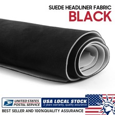 For Dodge Ram 2500 Black Suede Headliner Fabric With Foam Back Replace Material