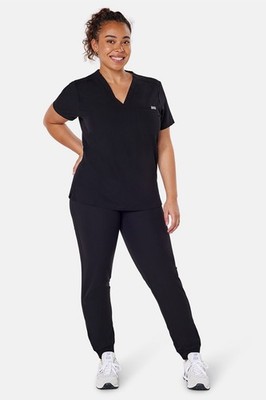 Simki Damen Nova One Pocket Scrub Top Tunika Hose Set medizinische Uniform Arzt