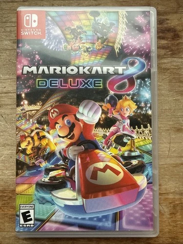 Mario Kart 8 -- Deluxe Edition (Nintendo Switch, 2017) [Physical] With Case