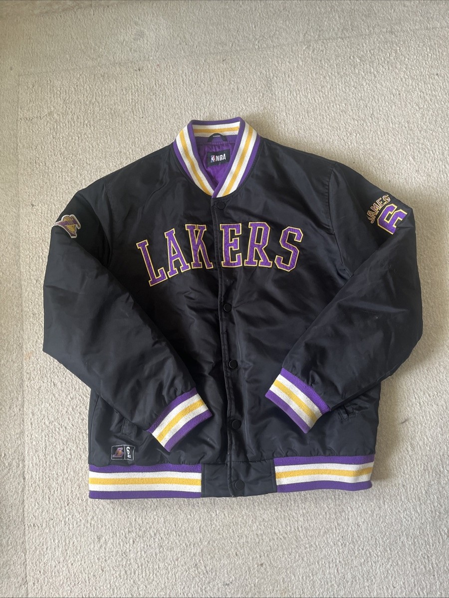 Primark College Jacket Lakers Mens Primark NBA LA Lakers Bomber