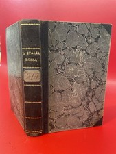 1850 RED ITALY - History of Revolutions in Italy Rare First Edition