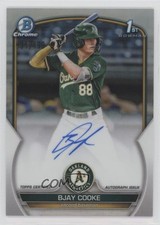 2023 Bowman Chrome Prospect Refractor 404/499 Bjay Cooke #CPA-BCE Auto 1g4g