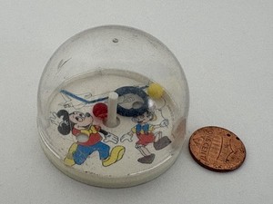 Vintage Dexterity Puzzle Toy 1980 Disney Eastern Airlines Mickey & Pinocchio