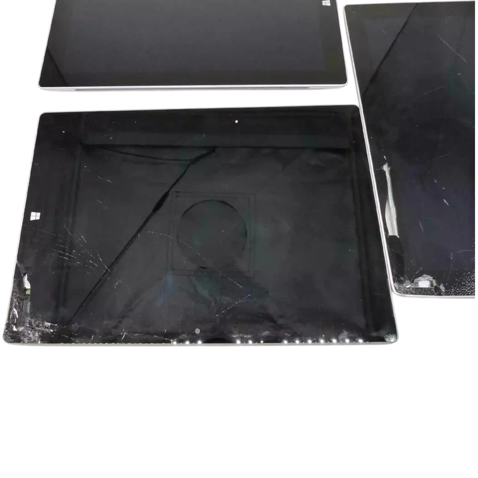 Microsoft Surface 3 Tablette Atome x7-z8700/1.6 GHZ 4 GB 64 SSD Écran Dégâts - Photo 3/3