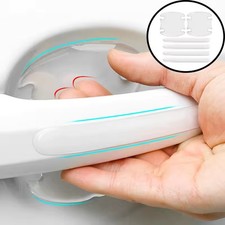 Clear Car Door Handle Bowl Protectors Invisible Anti-Scratch & Anti-Collis NEW