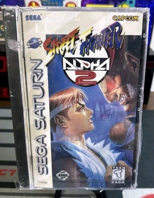   SEALED   Street Fighter Alpha 2   SEGA Saturn   1996   US Seller